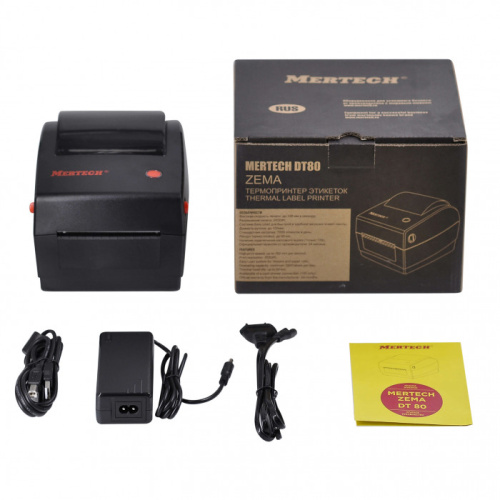 Принтер этикеток термо Mertech DT80 ZEMA (USB, Ethernet) фото 7 Принтер этикеток термо Mertech DT80 ZEMA (USB, Ethernet) фото 7