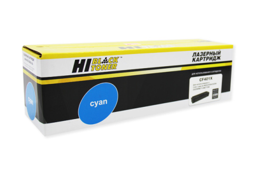 Картридж HP CF 401Х №201 C Hi-Black Картридж HP CF 401Х №201 C Hi-Black